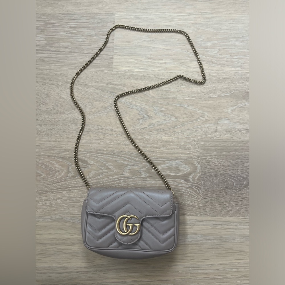 GUCCI GG MARMONT SUPER MINI BAG-Pink